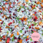 Snow Petal Confetti® - Red Autumn mix + Burgundy Rose petals