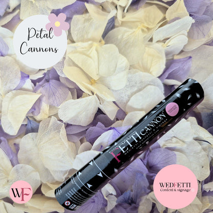 Petal premium Confetti Cannons - Biodegradable