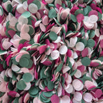 Slow falling paper Confetti - Forest Pinks