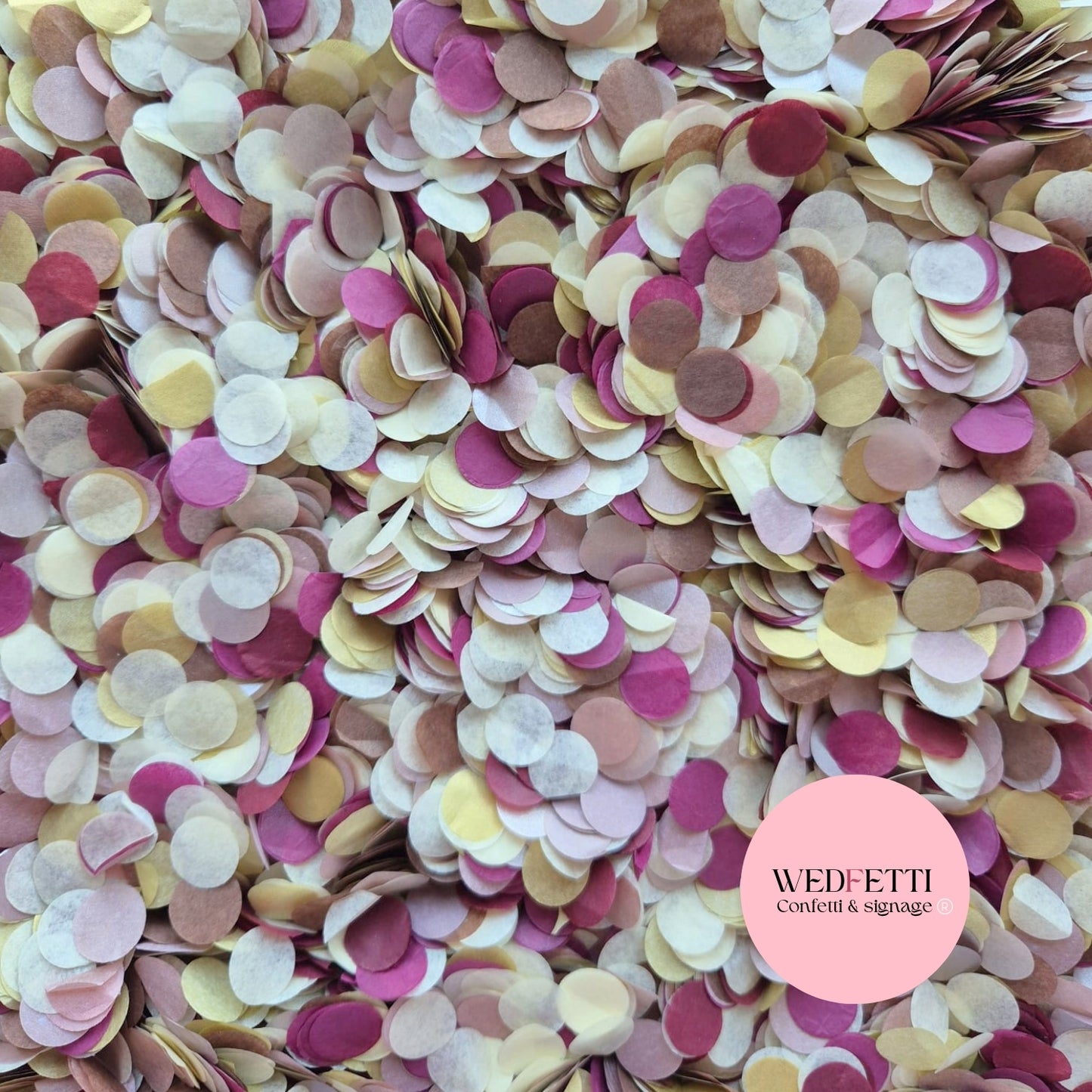 Slow falling paper Confetti - Maureen's Mix