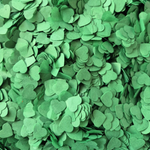 Paper Confetti hearts 1.5cm - Green