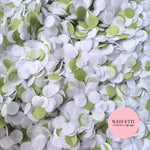 Slow falling paper Confetti - Deep Sage White