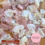 Petal Confetti hydrangea - Dusty Pink Light Ivory
