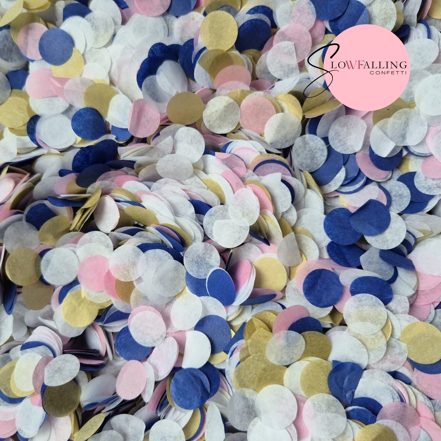 Slow falling paper Confetti - Angel's Mix Gold