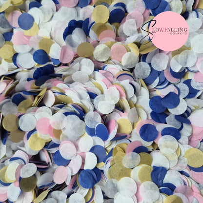Slow falling paper Confetti - Angel's Mix Gold