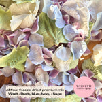 SLOW FALLING PETALS All Four freeze dried premium mix
