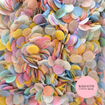Circles Large 2.5cm Biodegradable - Pastel Party DB BY Ivory