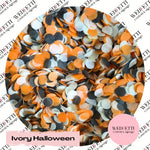 Slow falling paper Confetti - Ivory Halloween