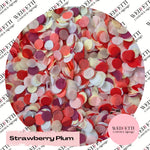 Slow falling paper Confetti - Strawberry Plum