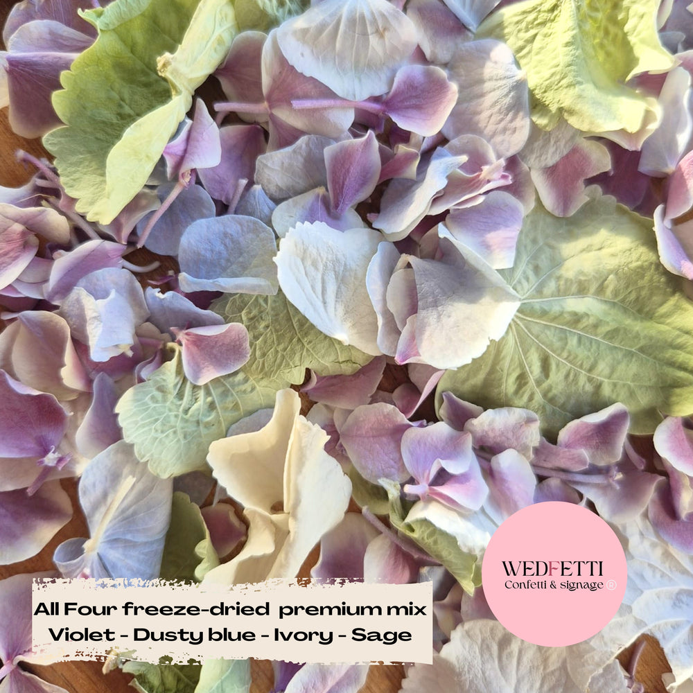 SLOW FALLING PETALS All Four freeze dried premium mix
