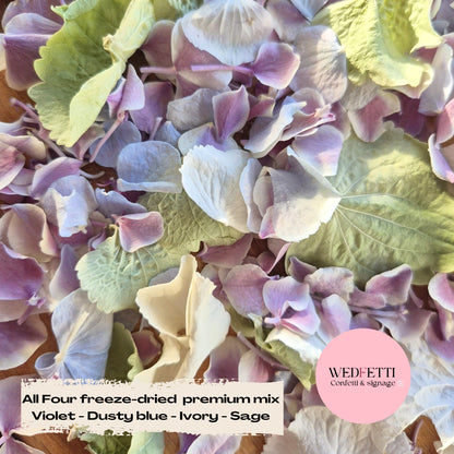 SLOW FALLING PETALS All Four freeze dried premium mix