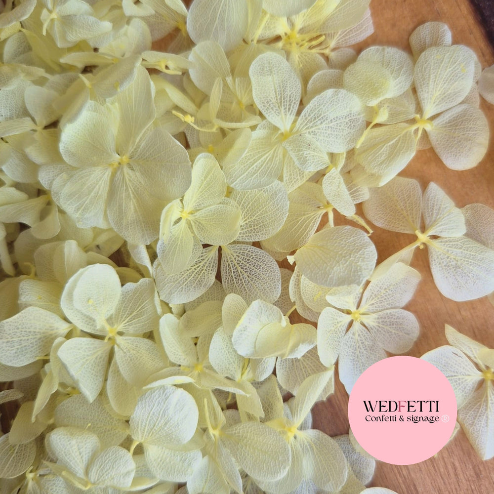 FlutterFly® Petal Confetti - Light Lemon