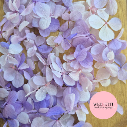 FlutterFly® Petal Confetti - Violet Gradient