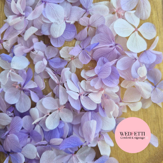FlutterFly® Petal Confetti - Violet Gradient