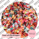 Slow falling paper Confetti - Year of the Dragon mix