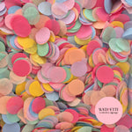 Circles Large 2.5cm Biodegradable - Pastel Party DB BY Fuschia