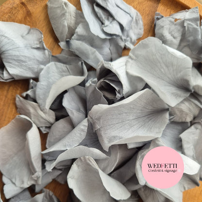 Rose Petals - Blue Silver