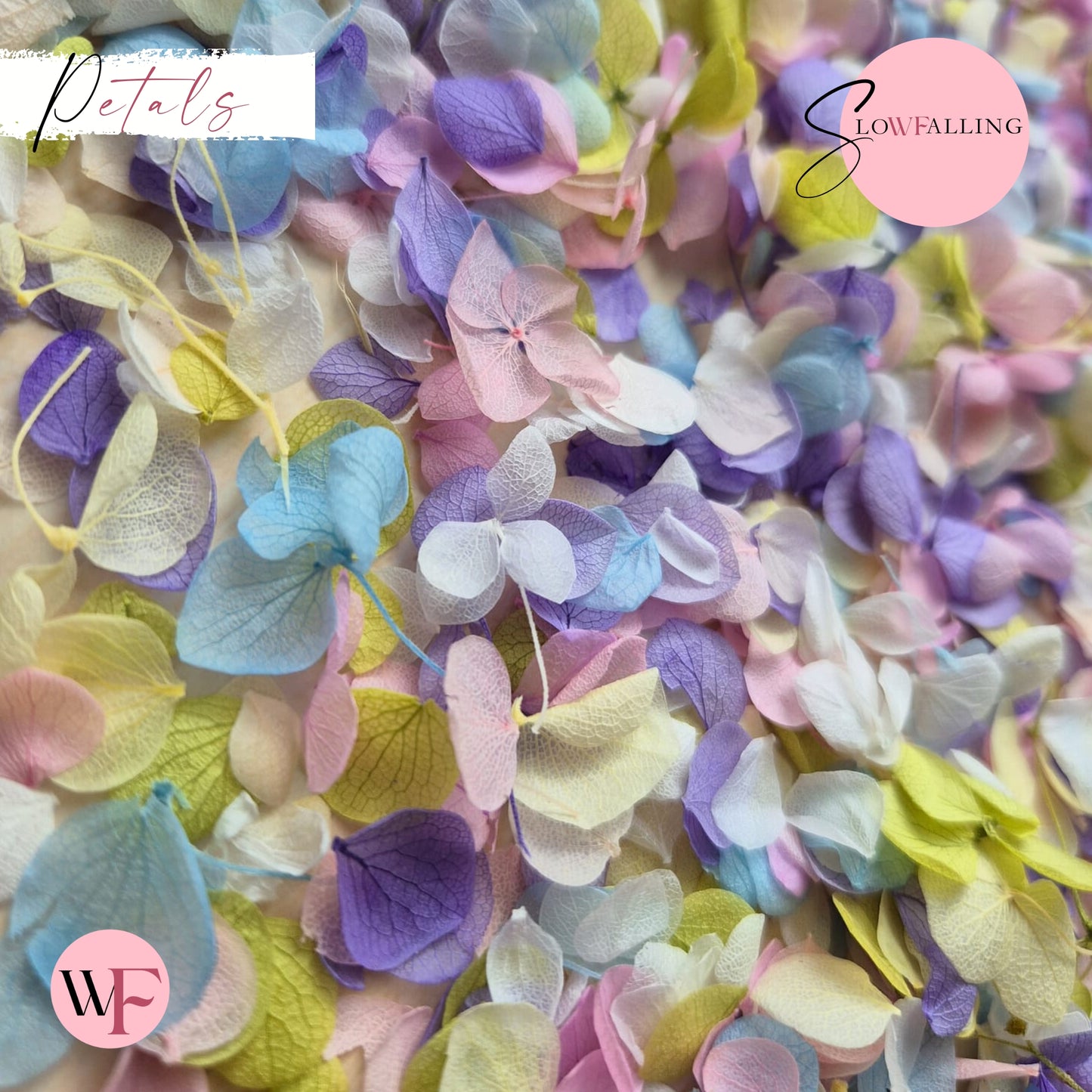 Snow Petal Confetti® - Pastel Party Purple