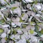 Slow falling paper Confetti - Forest Sage