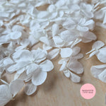 Pure White FlutterFly Petal Confetti