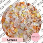 Slow falling paper Confetti - Lollipop