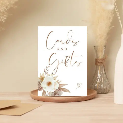 Sweet coffee cards & gifts A5 WedFetti