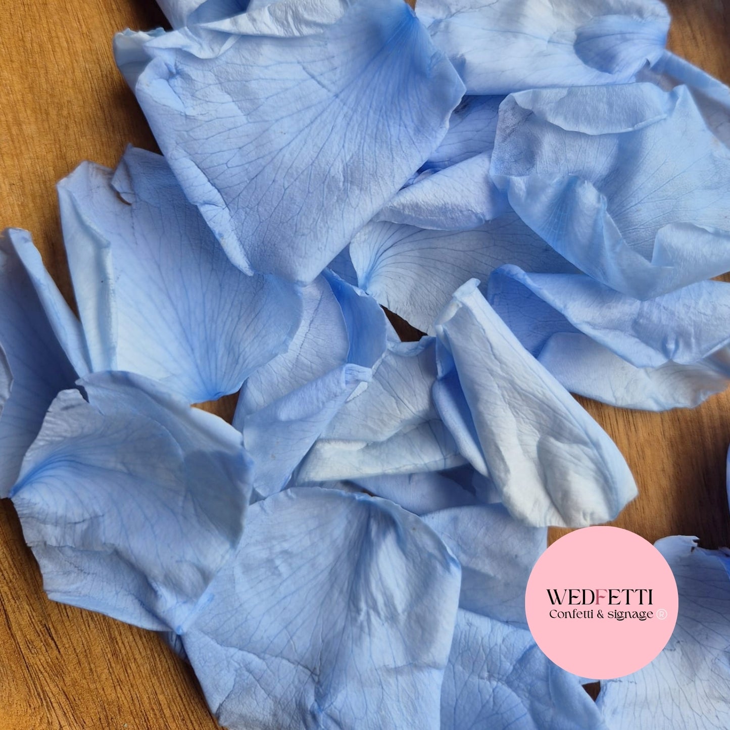 Rose Petals - Light Blue