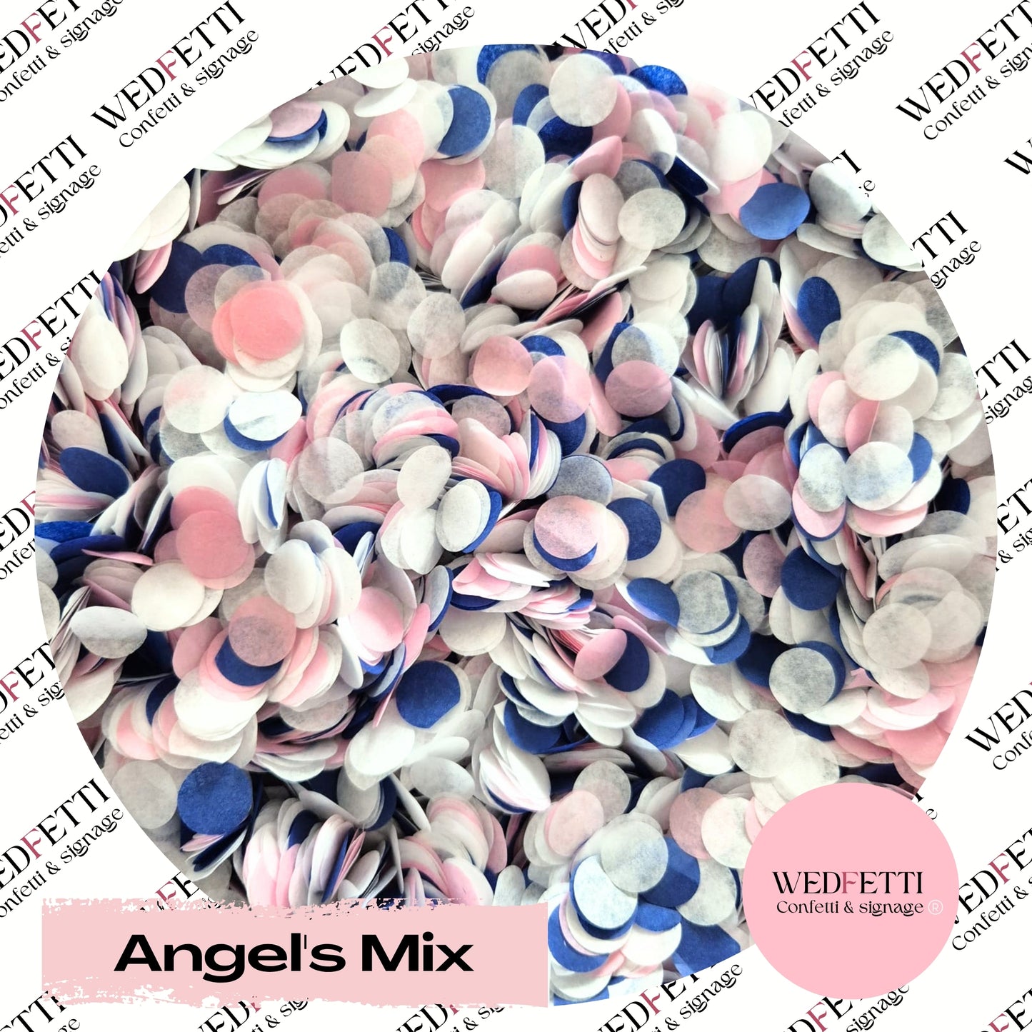 Slow falling paper Confetti - Angel's Mix