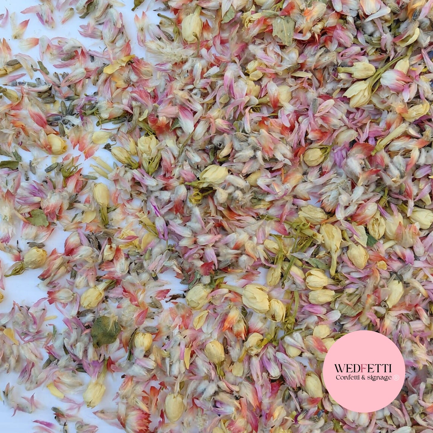 Petal Confetti Pink Red Purple Globosa mix