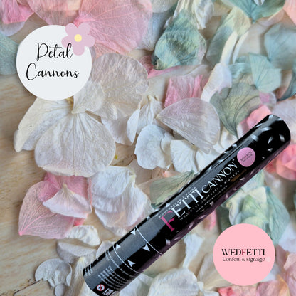 Petal premium Confetti Cannons - Biodegradable