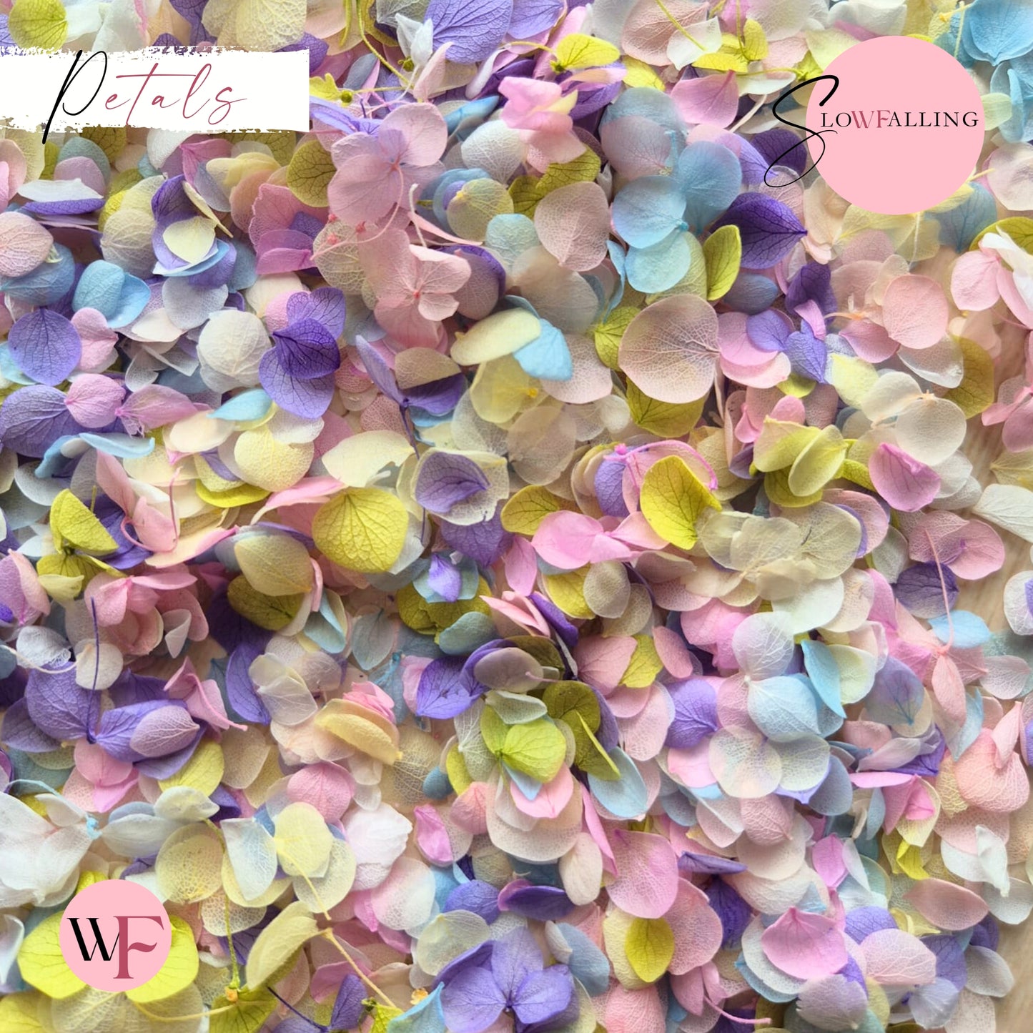 Snow Petal Confetti® - Pastel Party Purple