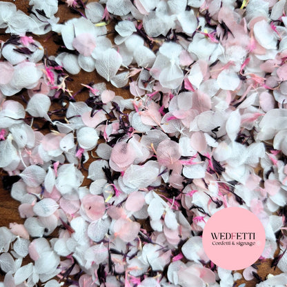 Snow Petal Confetti® - Snow Petals, Cornflower - Japanese Mix