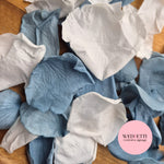Rose Petals - Dusty Sea White