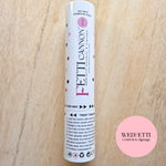 Confetti Cannons 20cm - Biodegradable paper - Customise your colours