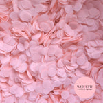 Slow falling paper Confetti - Baby Pink