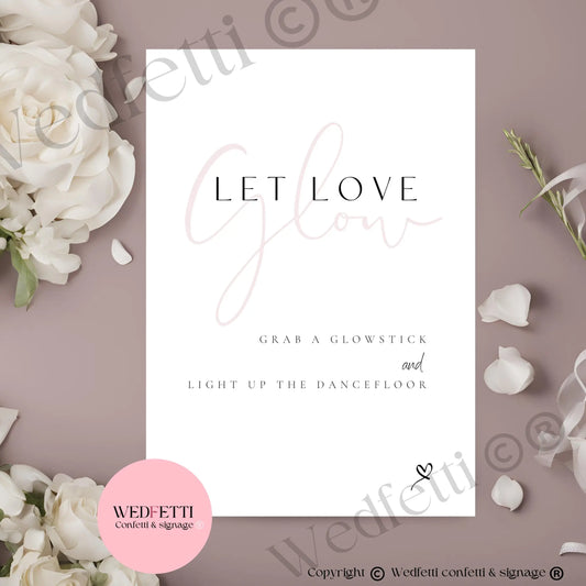 Glowsticks WedFetti