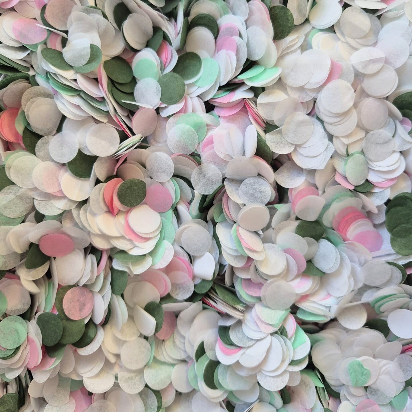 Biodegradable paper Confetti - Sage Rose