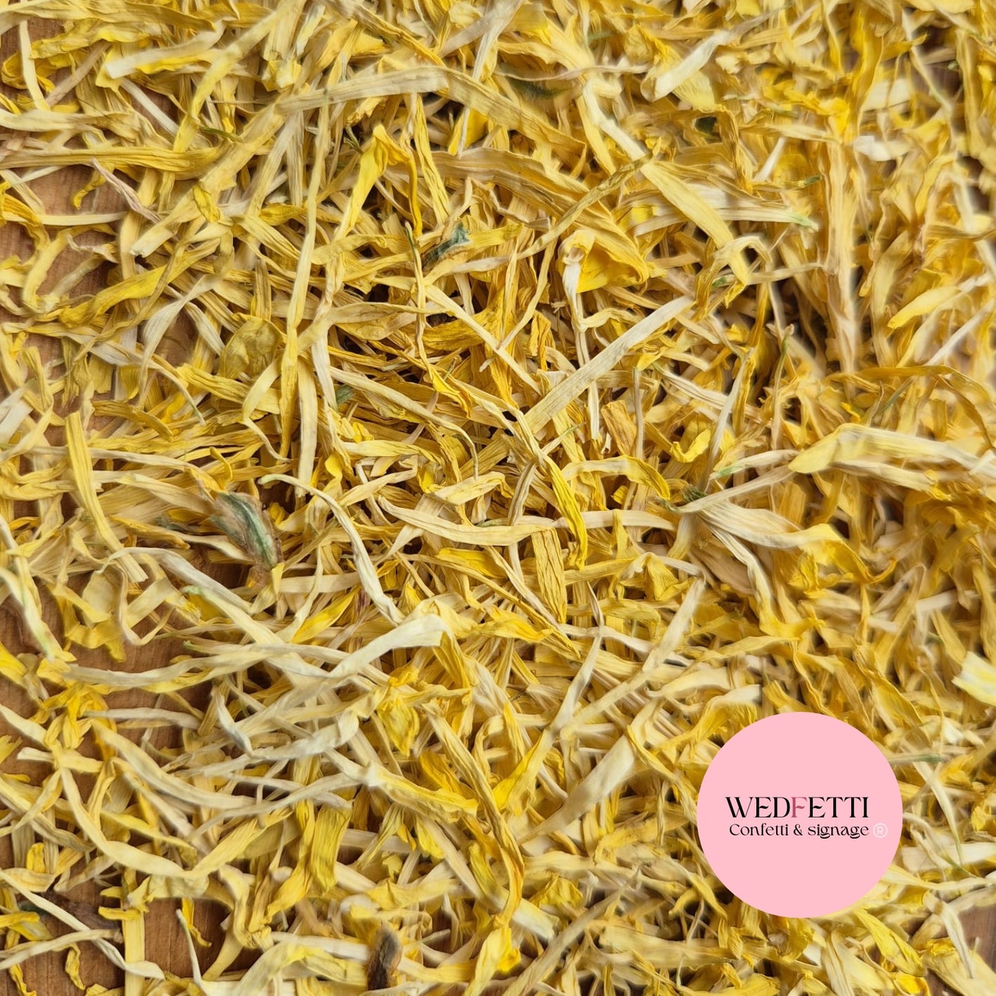 Petal Confetti - Yellow Chrysanthemum