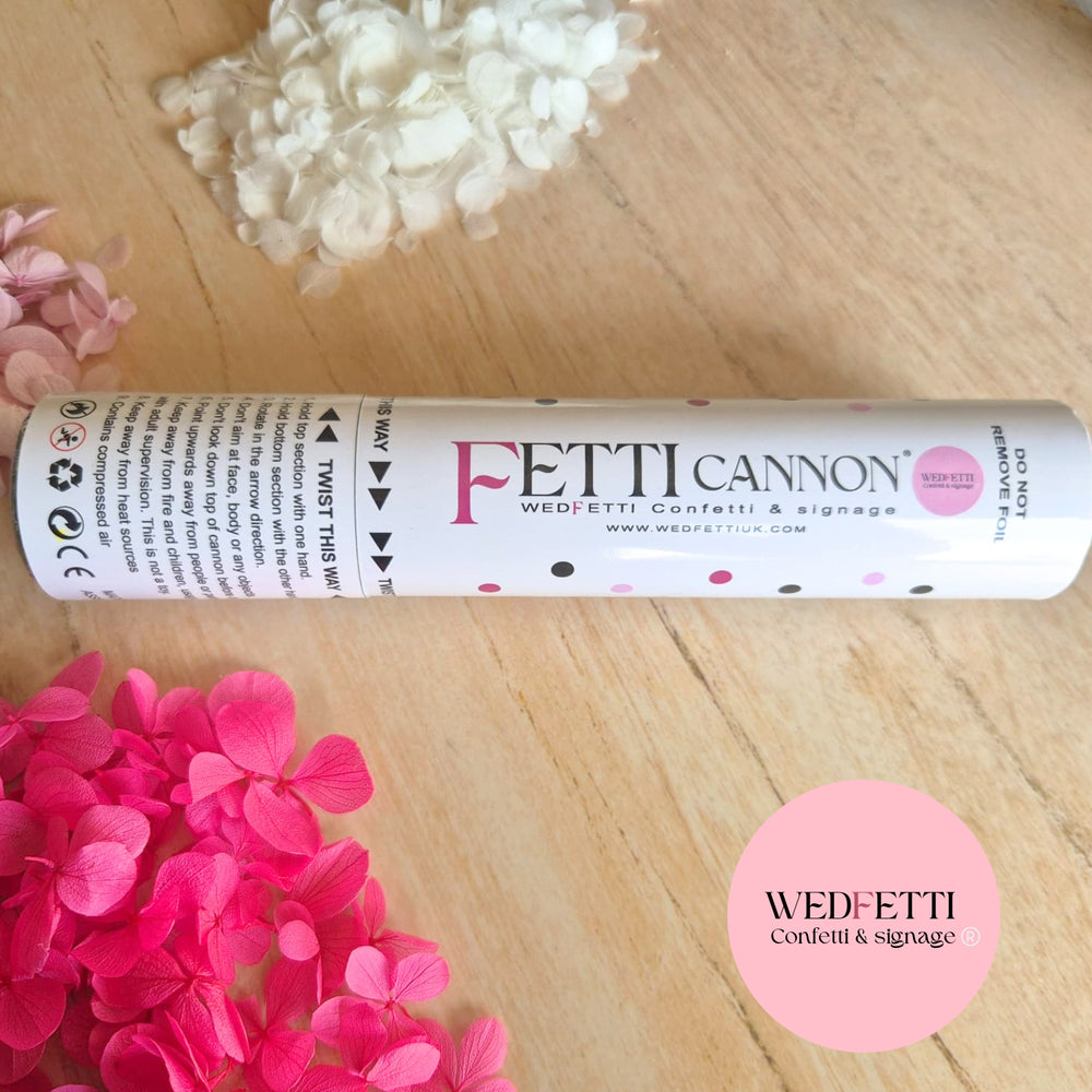 Petal premium Confetti Cannons  30cm/20cm - Biodegradable real petals