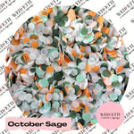 Slow falling paper Confetti - October Sage