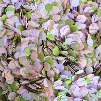 Slow falling paper Confetti - Pink Purple Sage