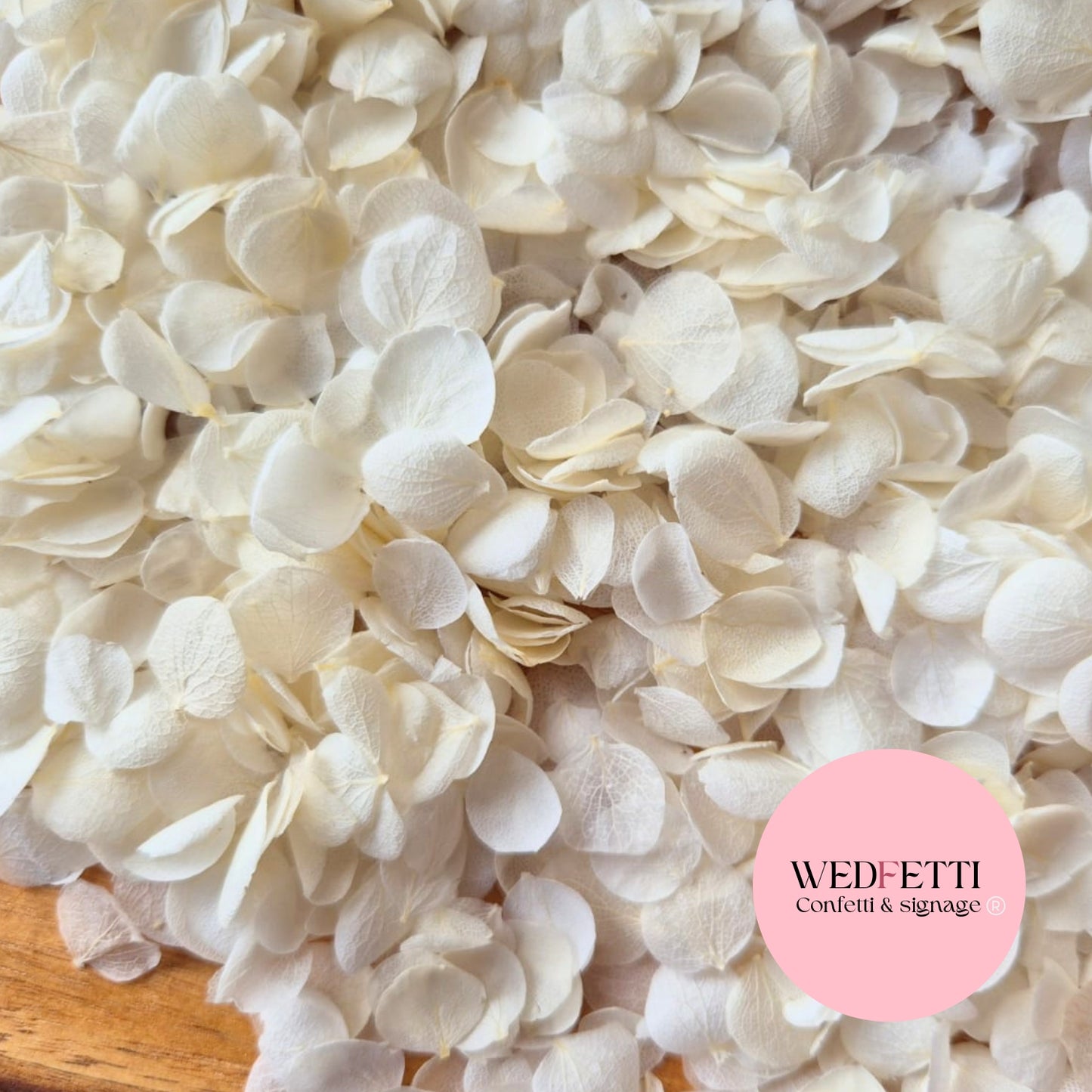 Snow Petal Confetti® - Snow Petals - Light Ivory