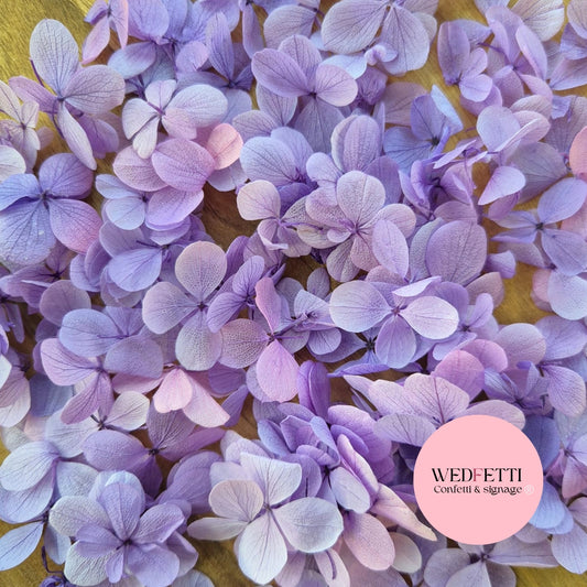 FlutterFly® Petal Confetti - Purple Gradient