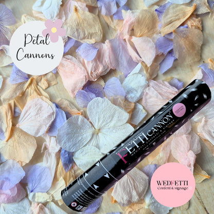 Petal premium Confetti Cannons - Biodegradable