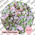 Slow falling paper Confetti - Light Pink Sage
