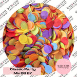 Circles Large 2.5cm Biodegradable - Classic Party Mix DB BY