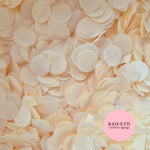 Circles Large 2.5cm Biodegradable - Medium Ivory