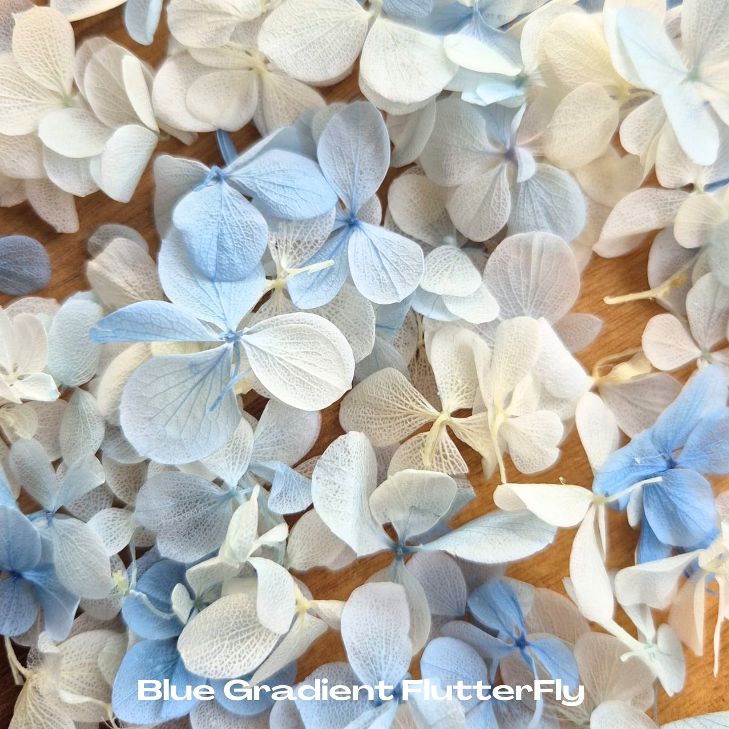 FlutterFly® Petal Confetti - Blue Gradient