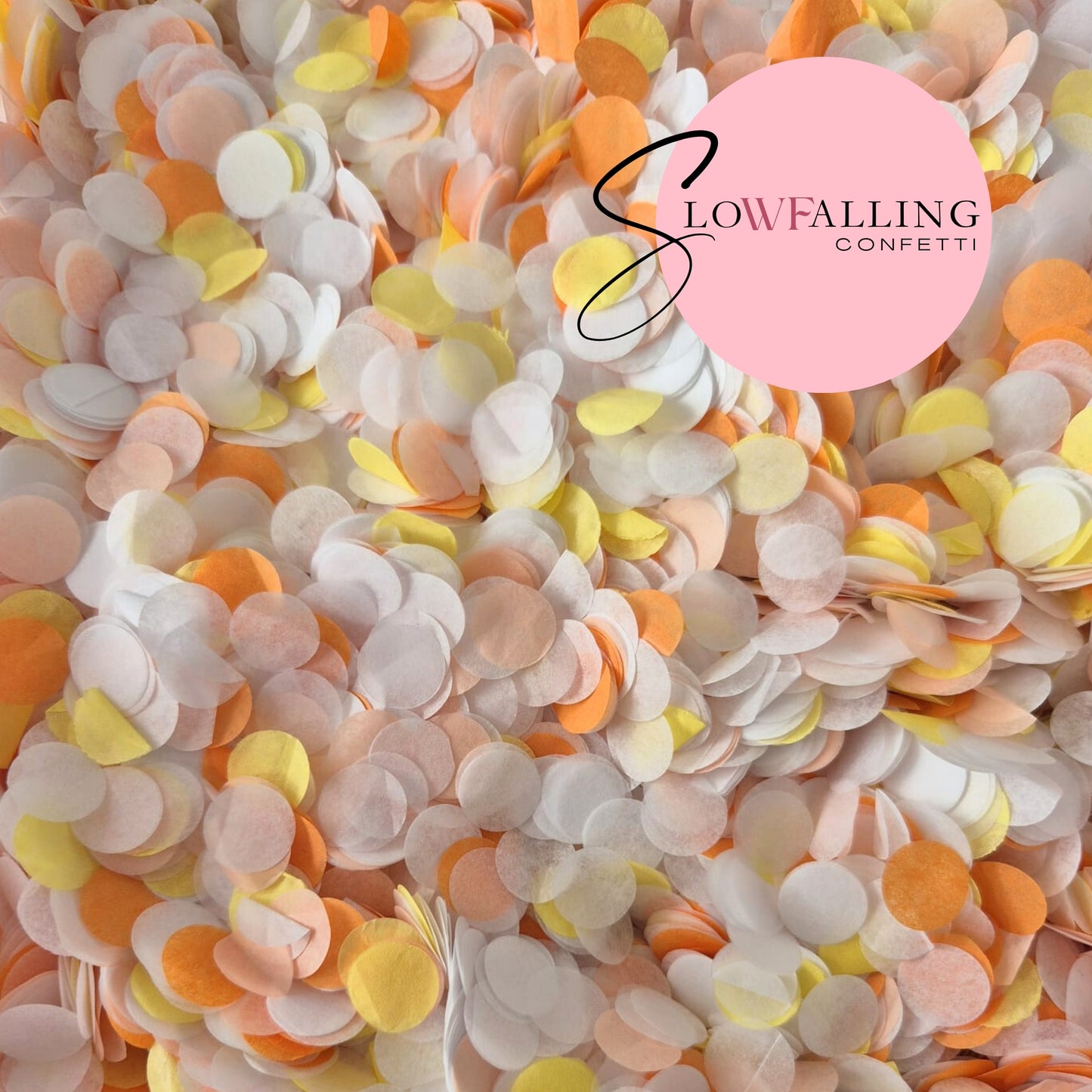 Slow falling paper Confetti - Lollipop