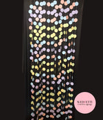 Paper Confetti Curtain - Pastel Party